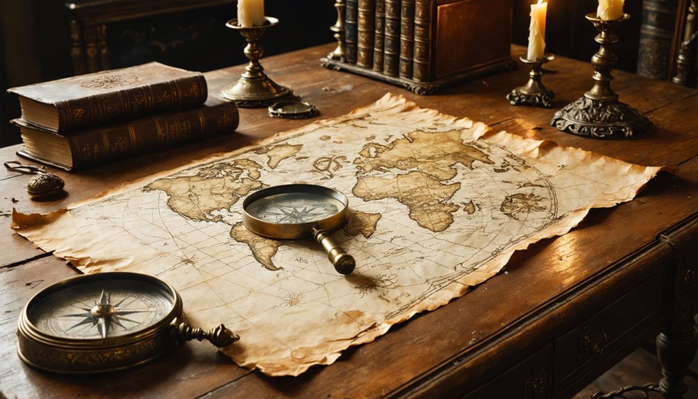treasure map code deciphering
