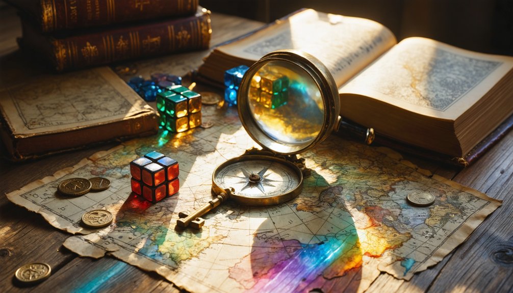 uncovering treasures with puzzles