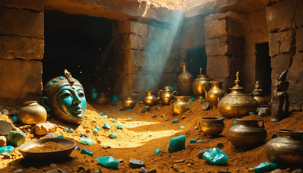 unearthing ancient hidden treasures