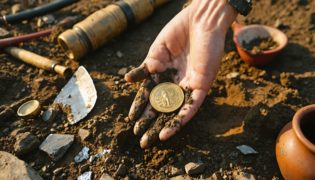 unearthing hidden valuable relics