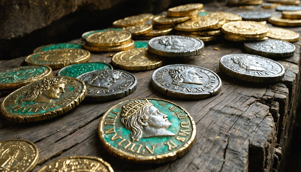 valuable coins found underground