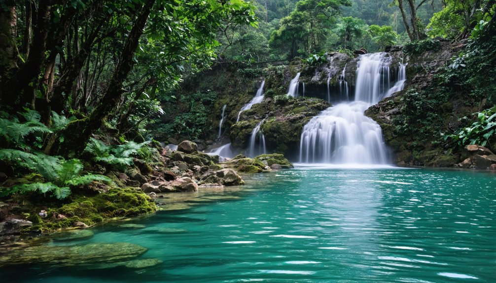 vibrant waters and landscapes
