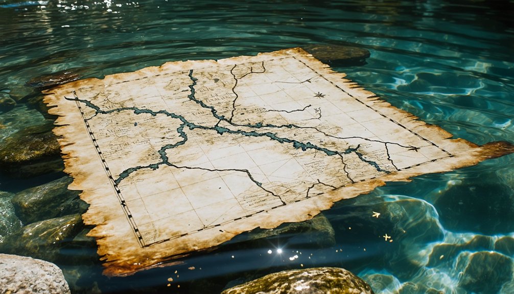 waterways reveal buried treasures