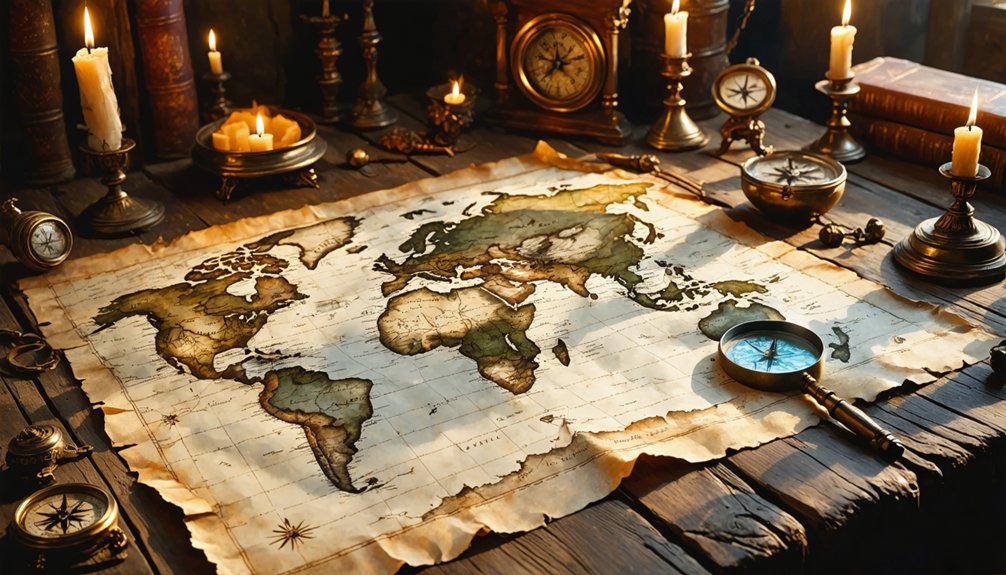 ancient maps reveal treasures