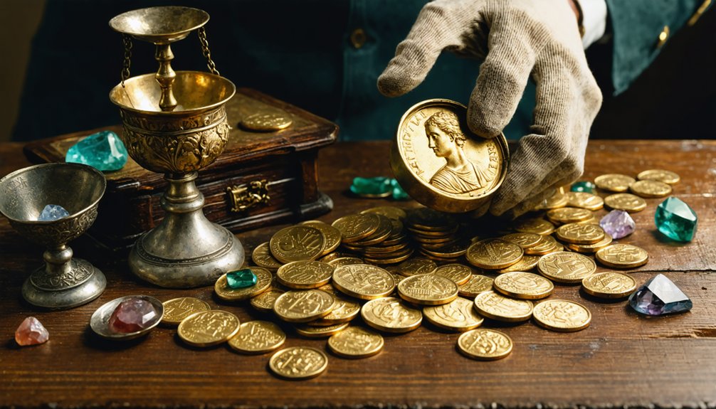 assessing worth of treasures
