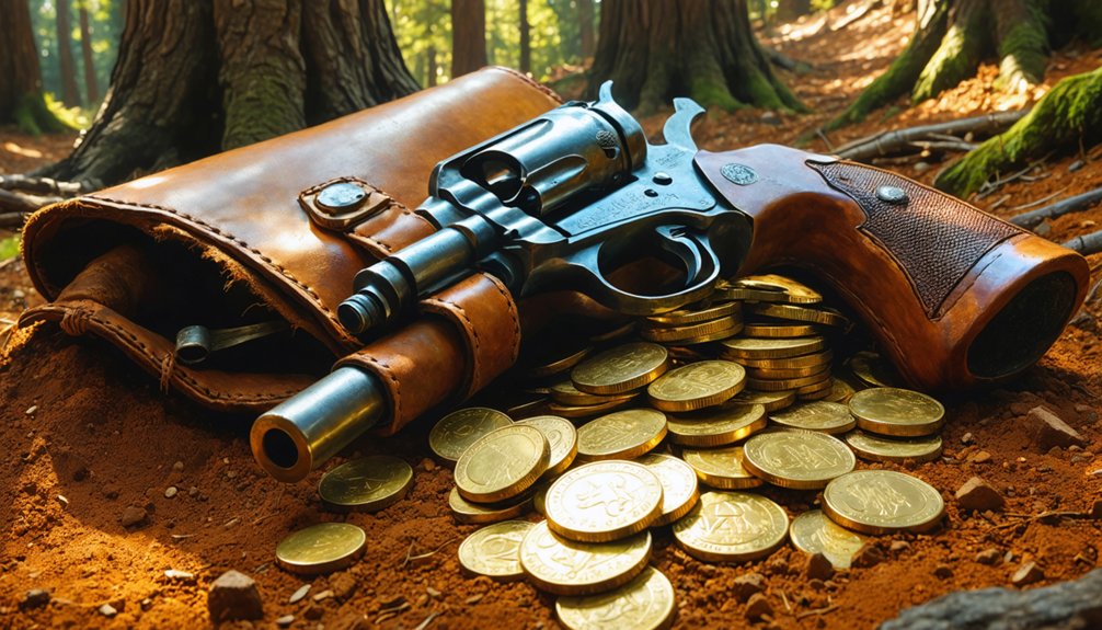 buried gold treasure maps