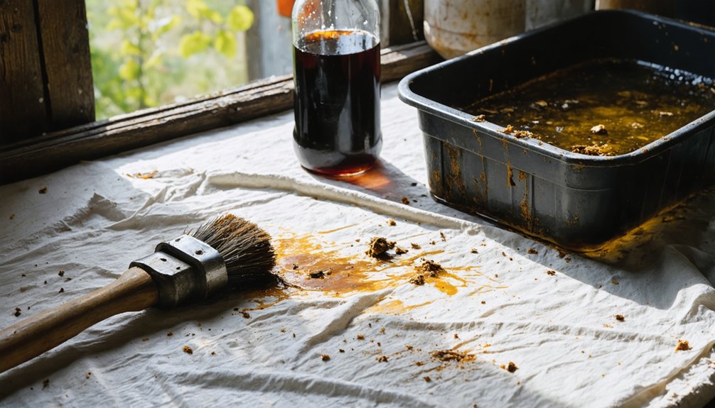 cleaning and preserving treasures