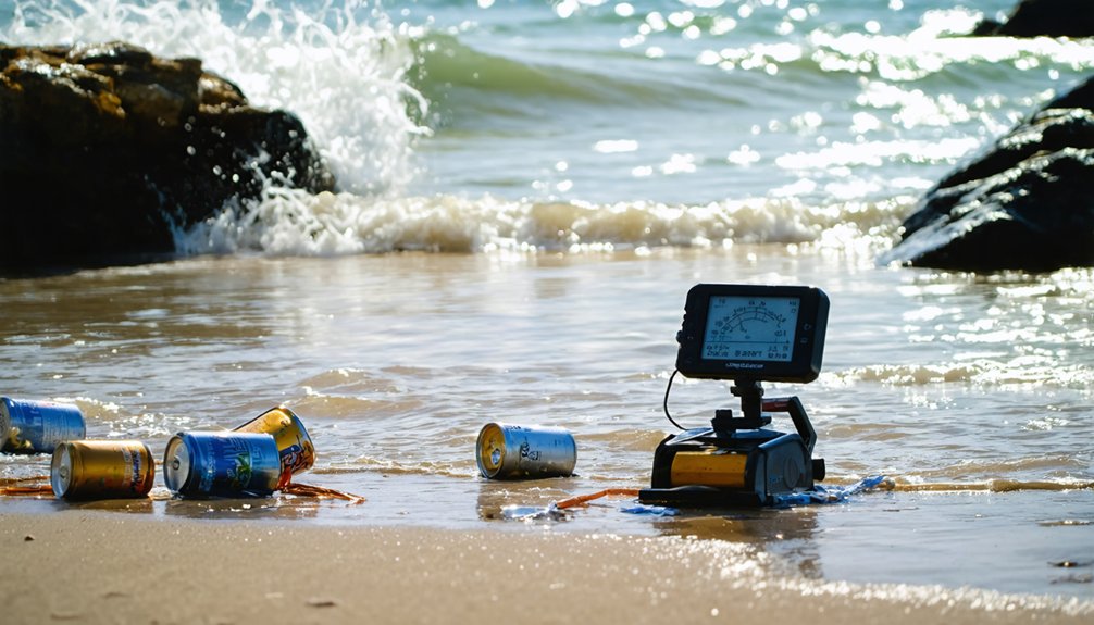 detecting non magnetic contaminants effectively