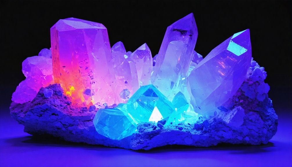 fluorescent minerals under uv