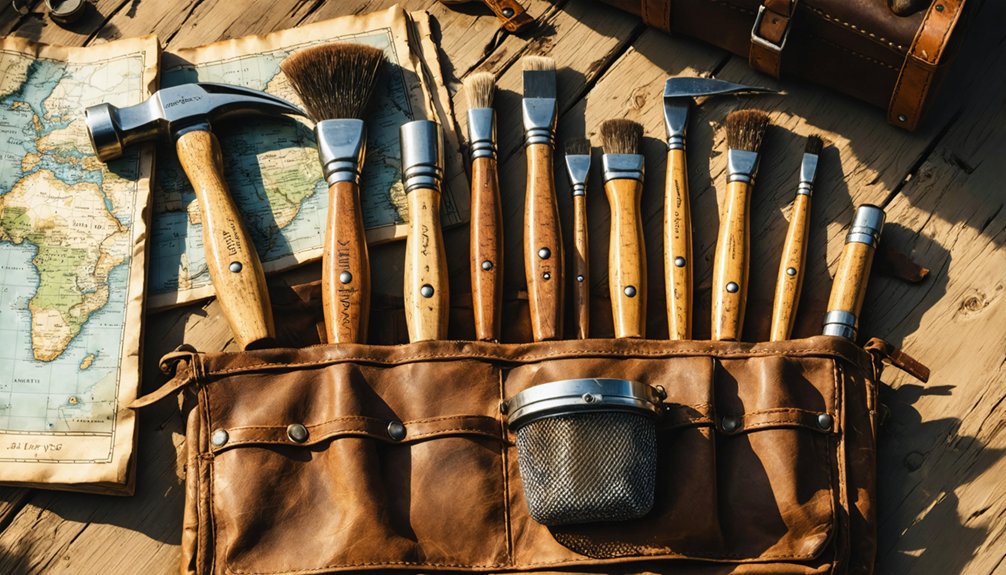 gemstone hunting tools techniques