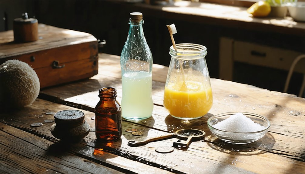 gentle coin cleaning supplies