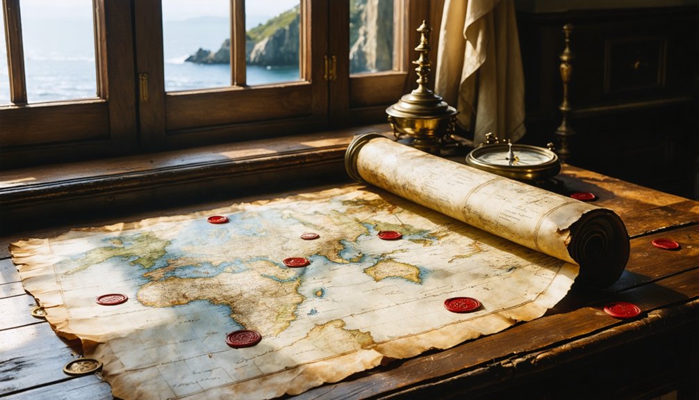 historical treasure map collections