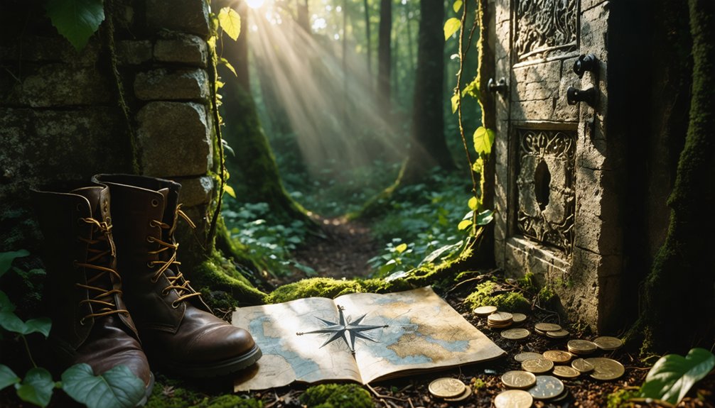 hunting for hidden treasures