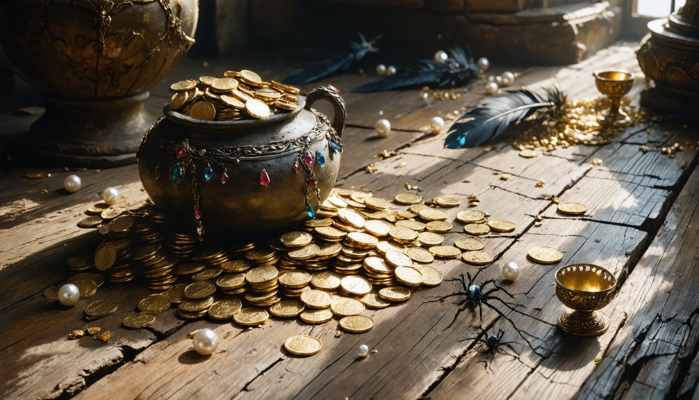 mythical treasures in tales