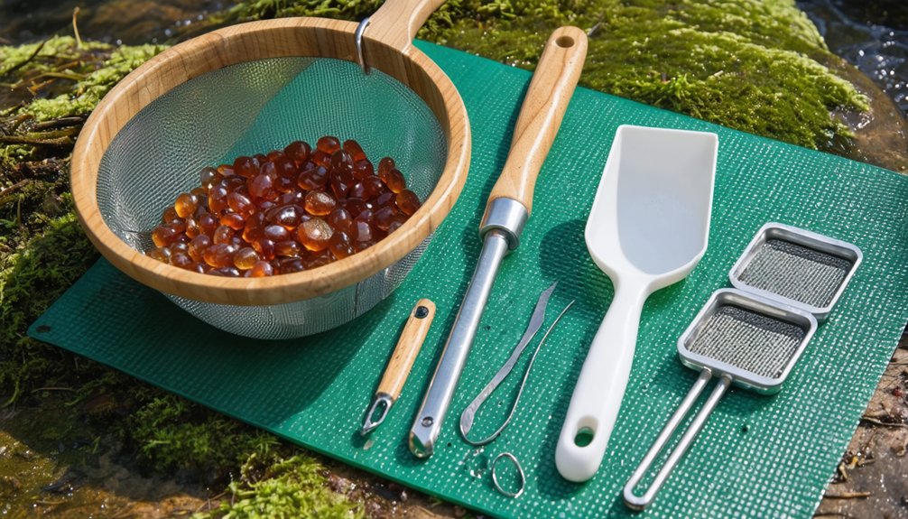 sifting methods for gemstones