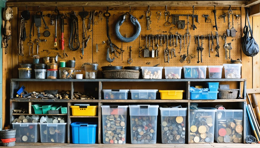 smart storage for finds