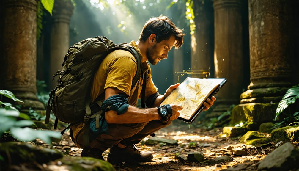 technology enhanced treasure hunting