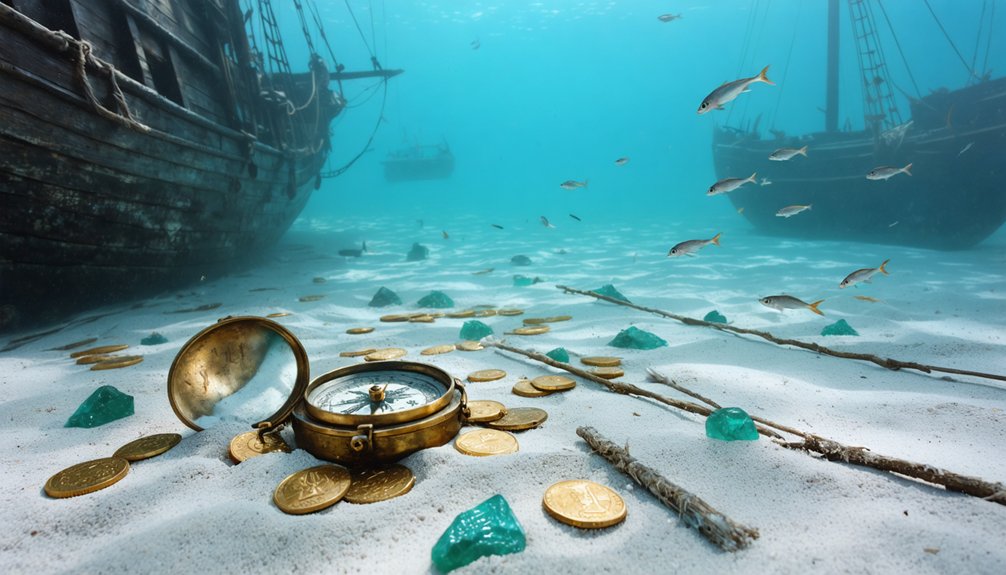 treasure hunting coastal waters