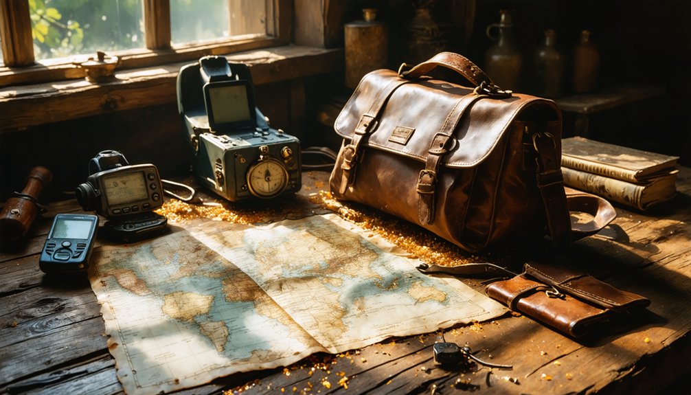 treasure hunting requires preparation