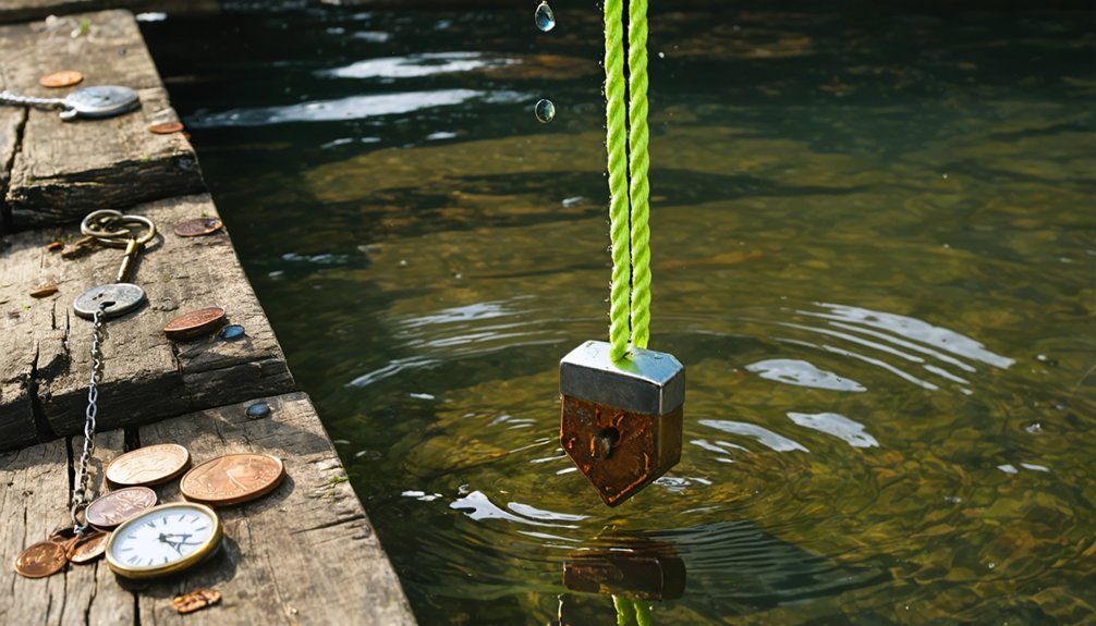 treasure hunting with magnets