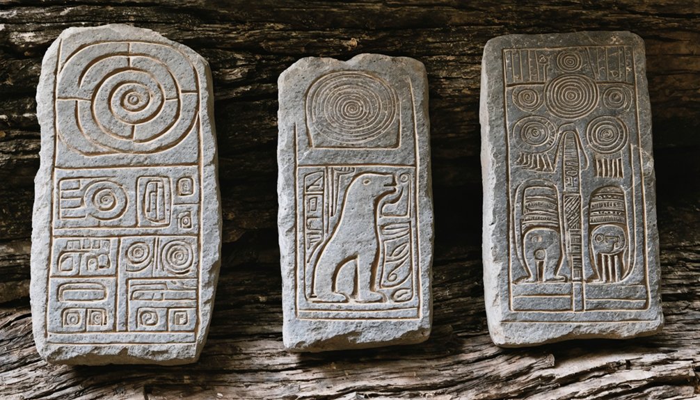 adena ritual mortuary artifacts