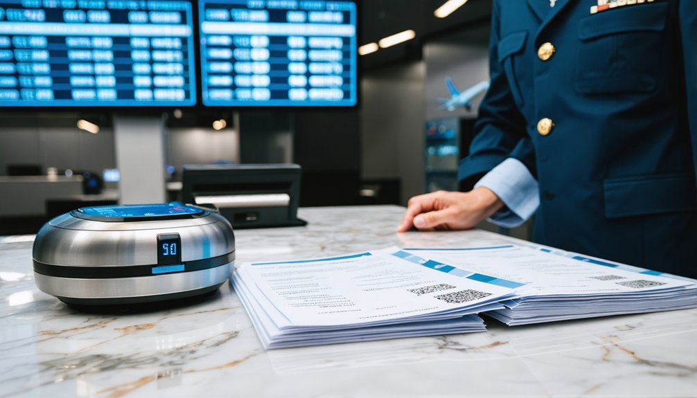 airline metal detector policies
