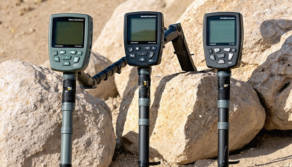 all terrain metal detector features