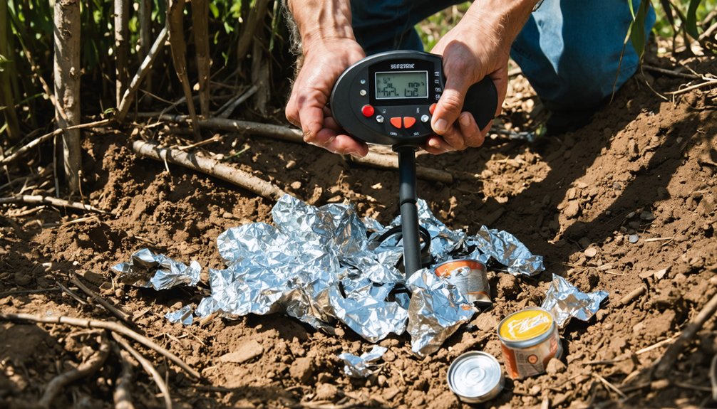 aluminum detection by metal detectors