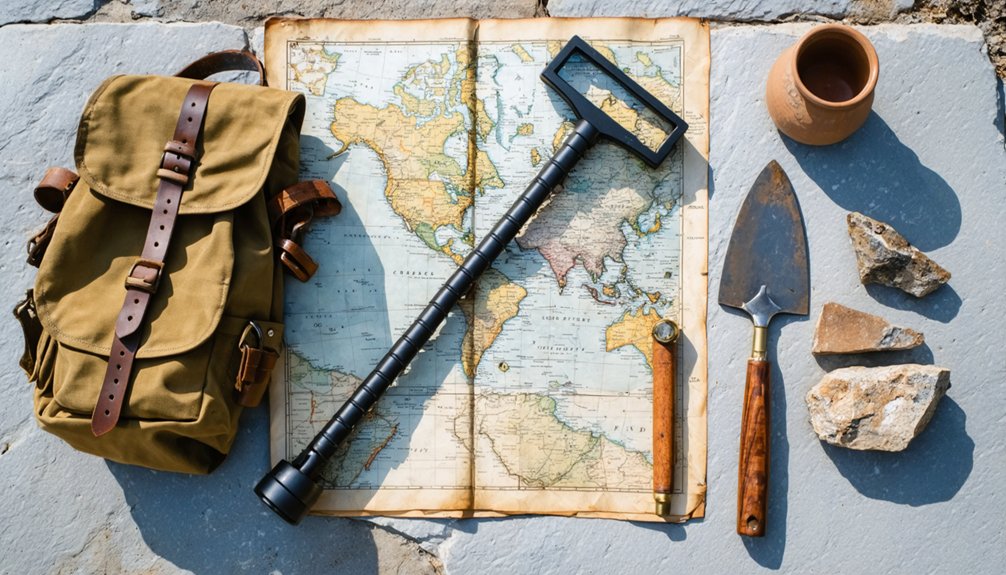 ancient relic hunting tools