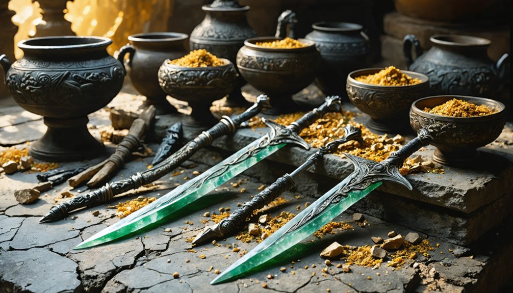 ancient rituals with relics