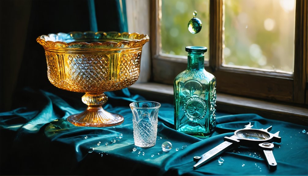 antique glassware identification tips
