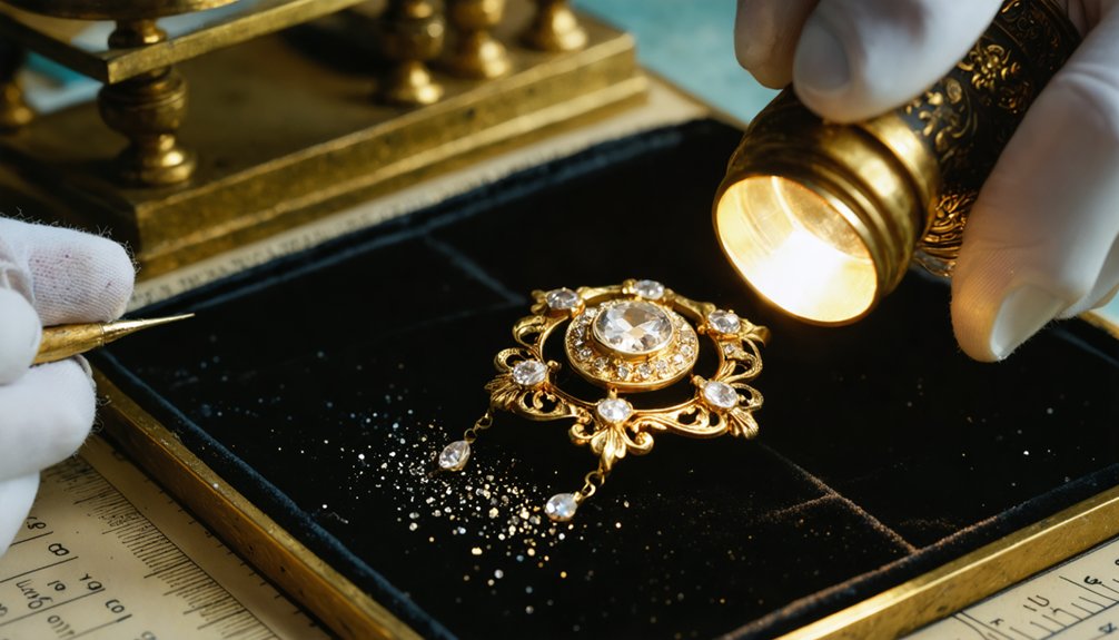 antique jewelry evaluation procedure