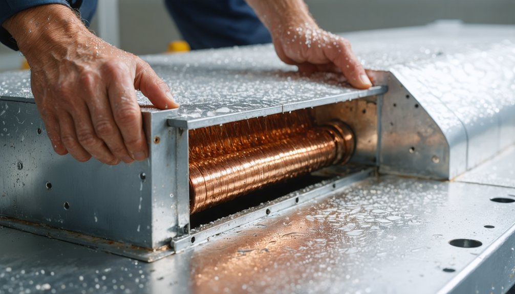 apply grease secure connections