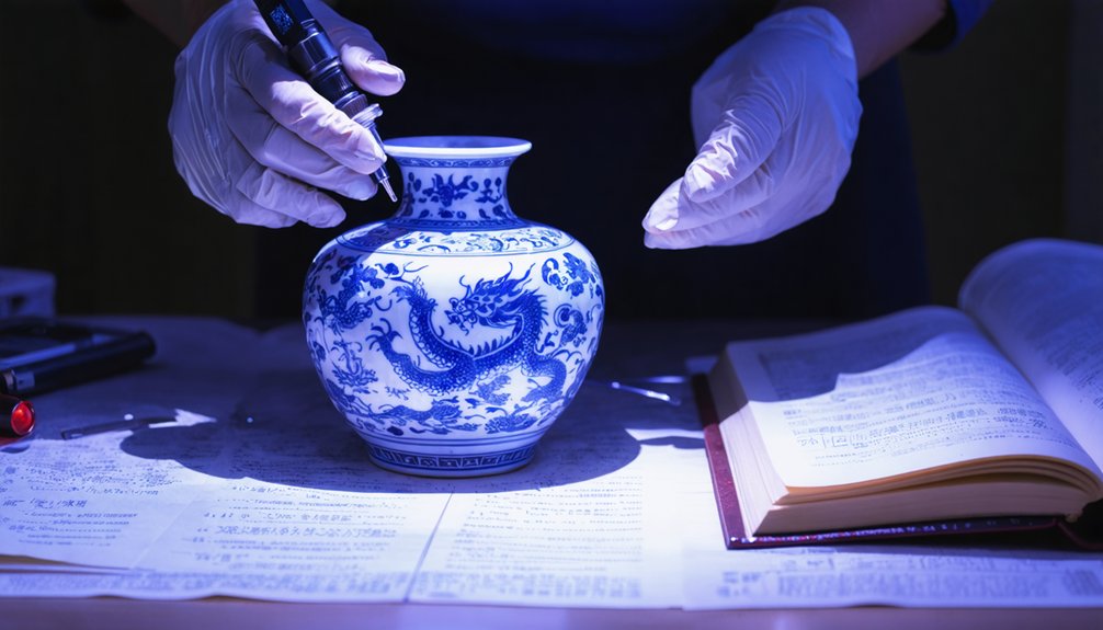 authenticating antique art pieces