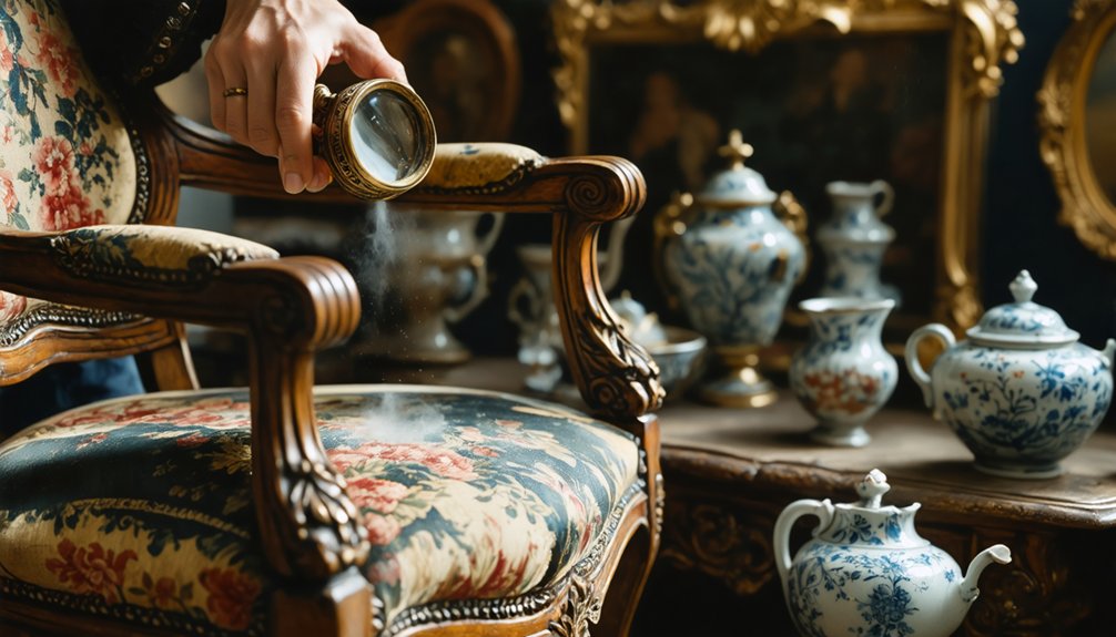 authenticating antiques requires diligence