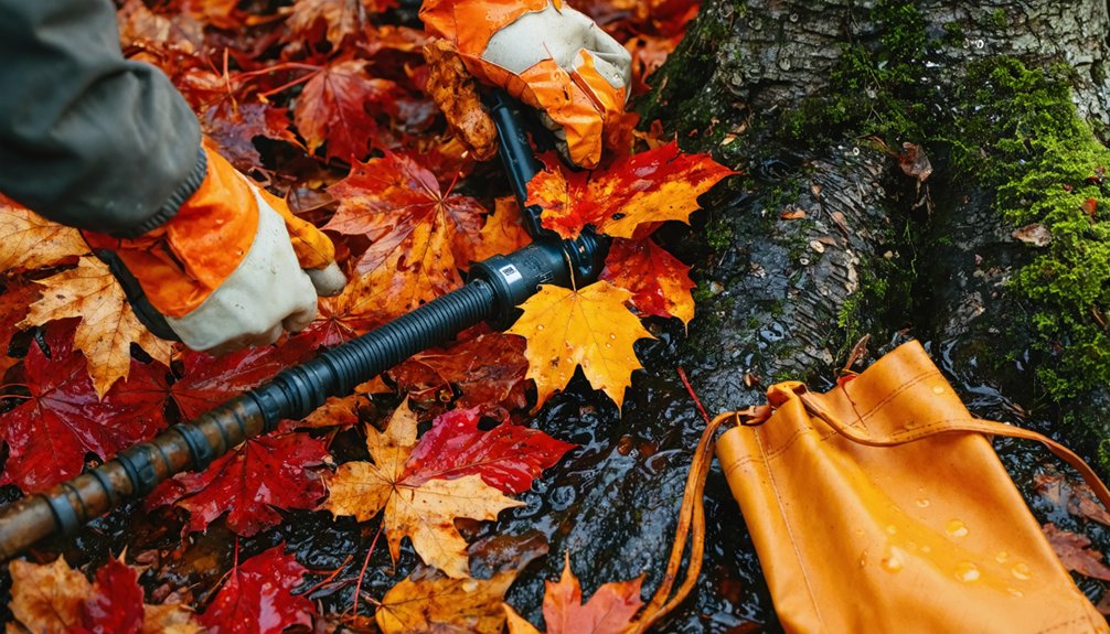 autumn detecting techniques and gear