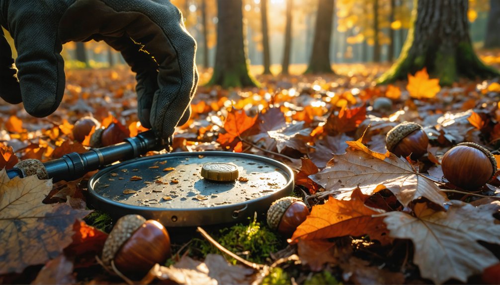 autumn northeast metal detecting