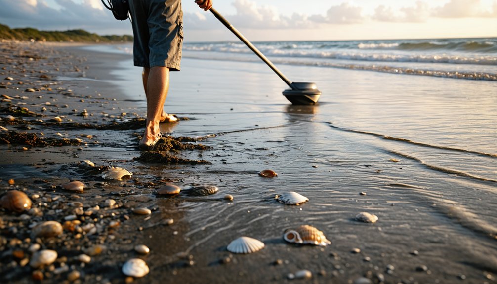 beach metal detecting tips