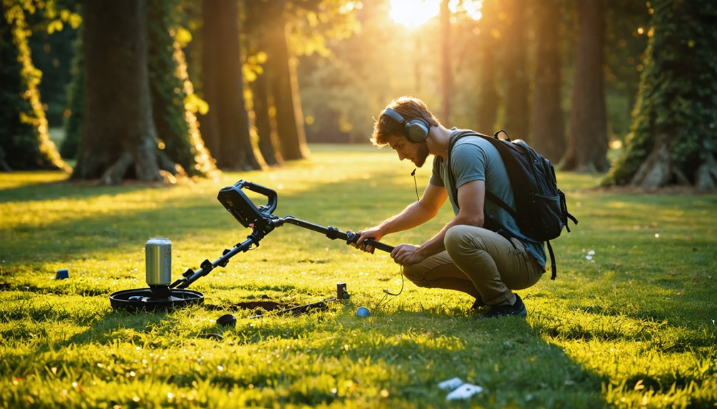 beginner metal detecting errors