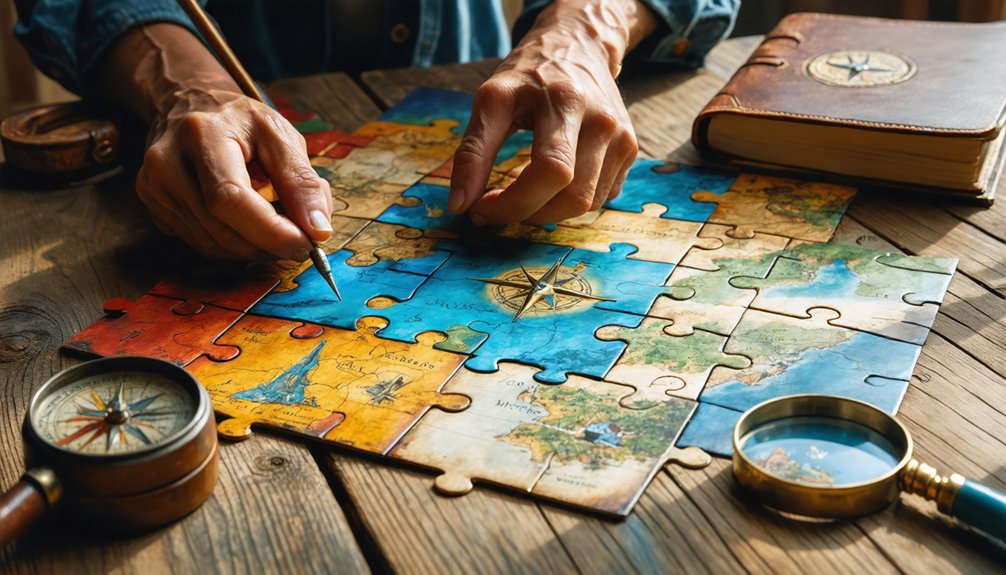 calibrate treasure hunt clues