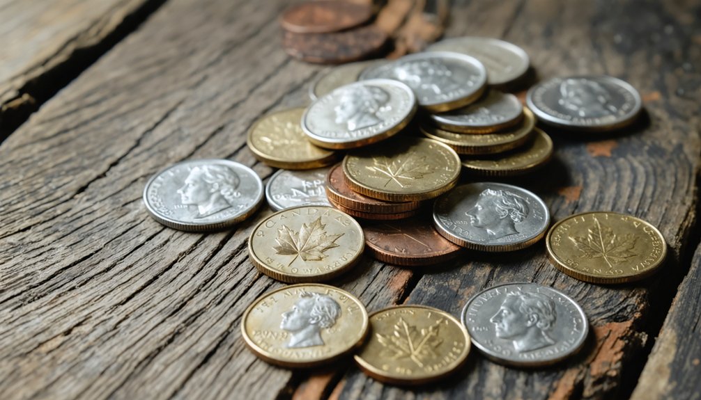 canadian coins found nearby