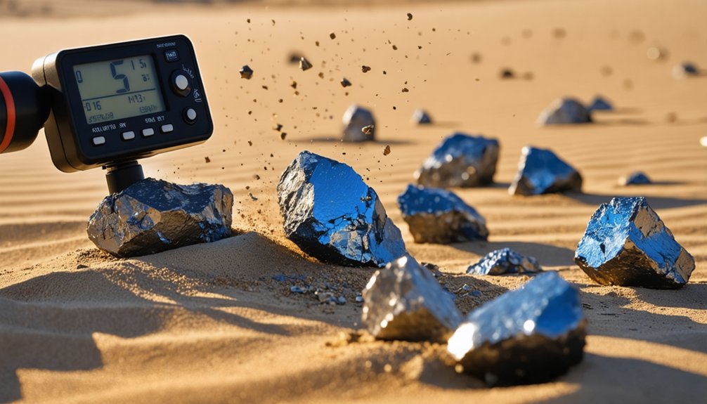 cobalt detection with metal detectors