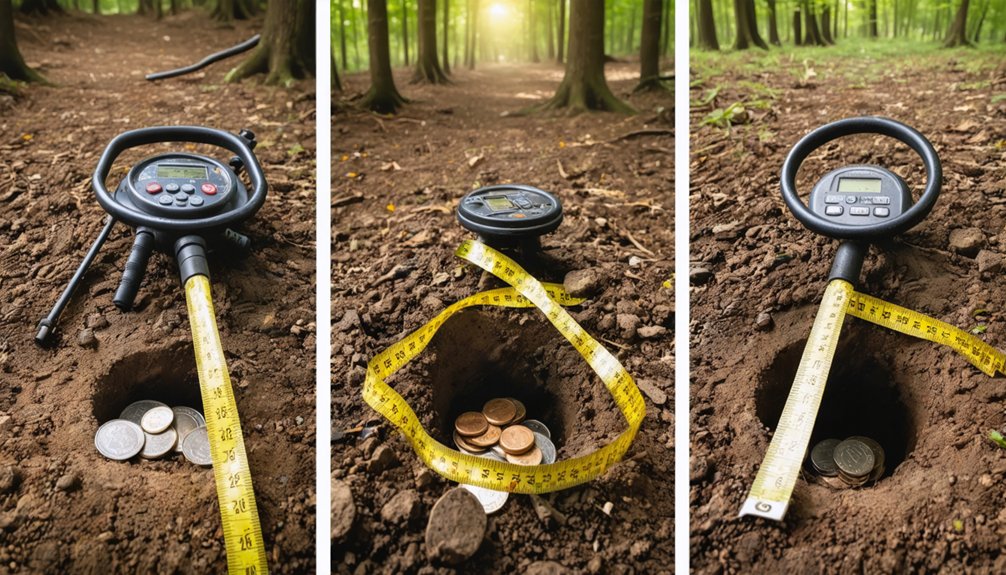 coil selection affects depth