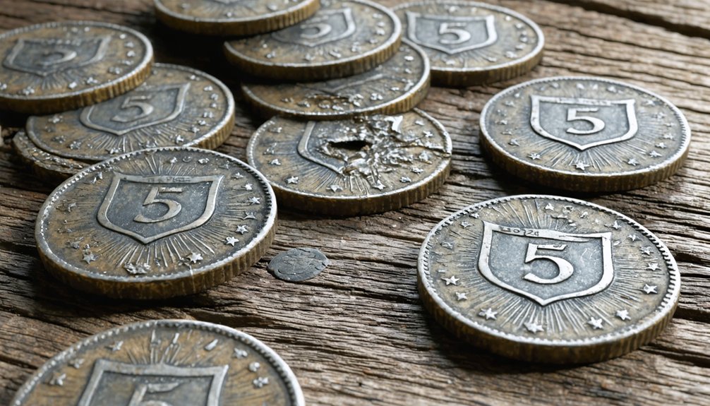 coin circulation and hoarding