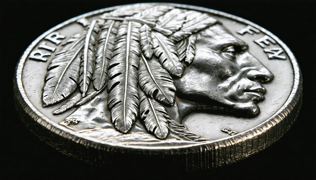 coin grading through wear