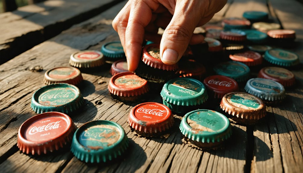 collecting antique bottle caps