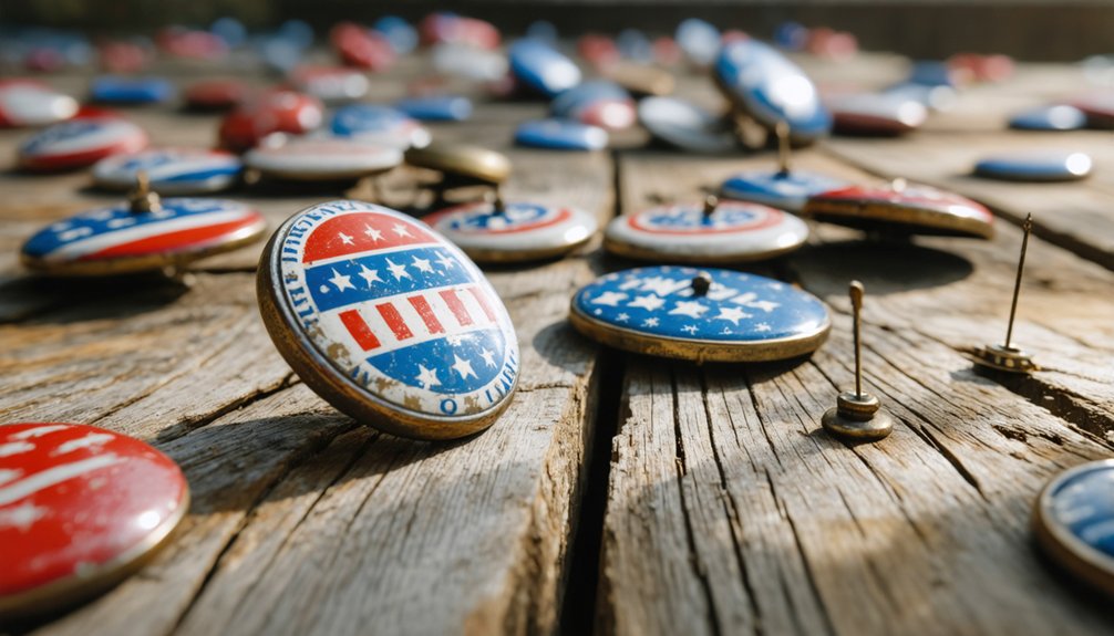 collecting campaign campaign buttons