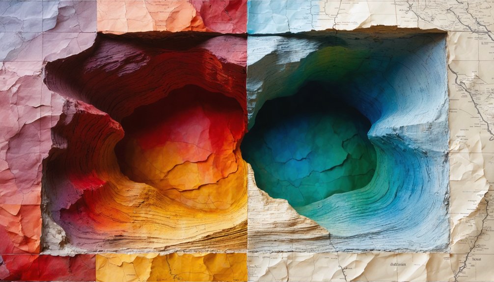 color coded terrain information system