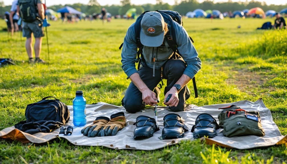 comfortable gear for rallies