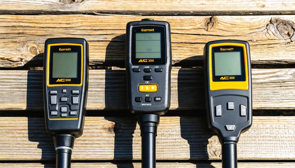 comparison of metal detectors